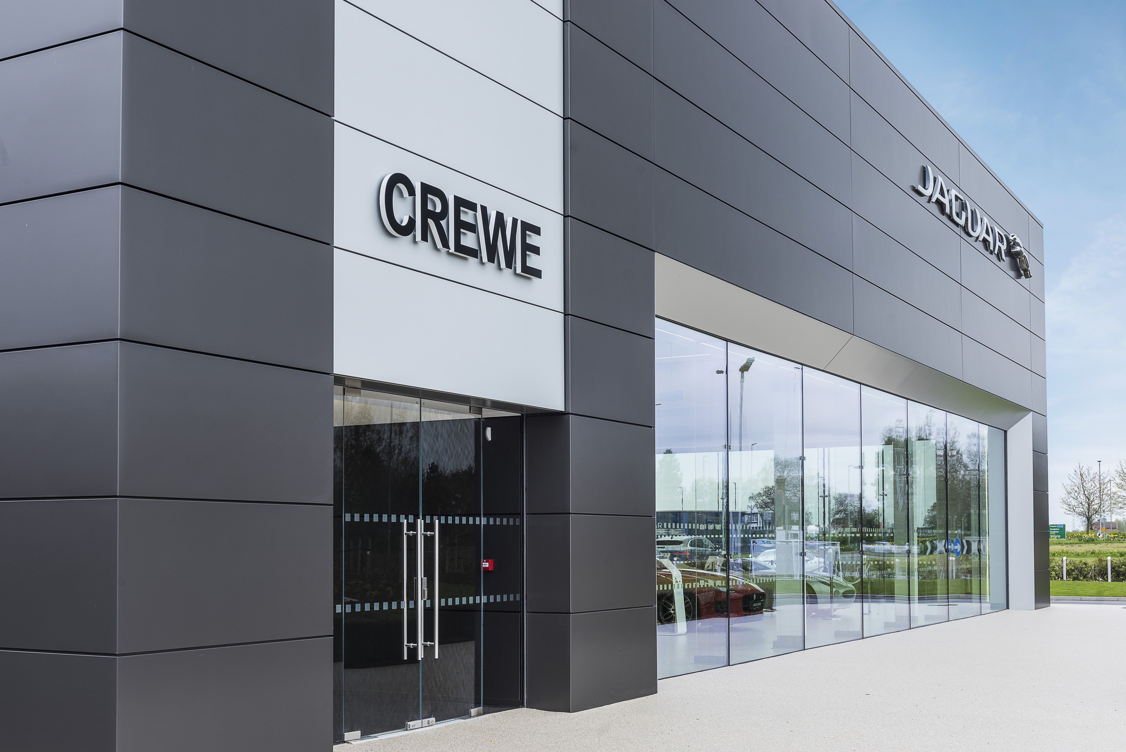 Jaguar Showroom Exterior